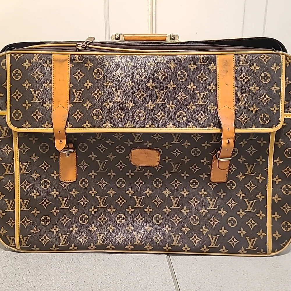 Louis Vuitton Monogram Canvas Big Suitcase - Brown Vintage